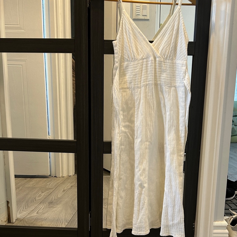 White Strappy Dress